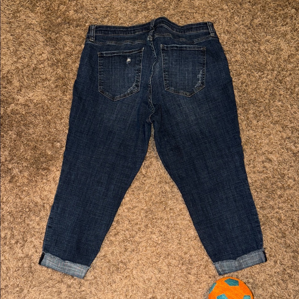 Kut from the Kloth Amy Cropped Straight Leg 16W - Picture 4 of 5
